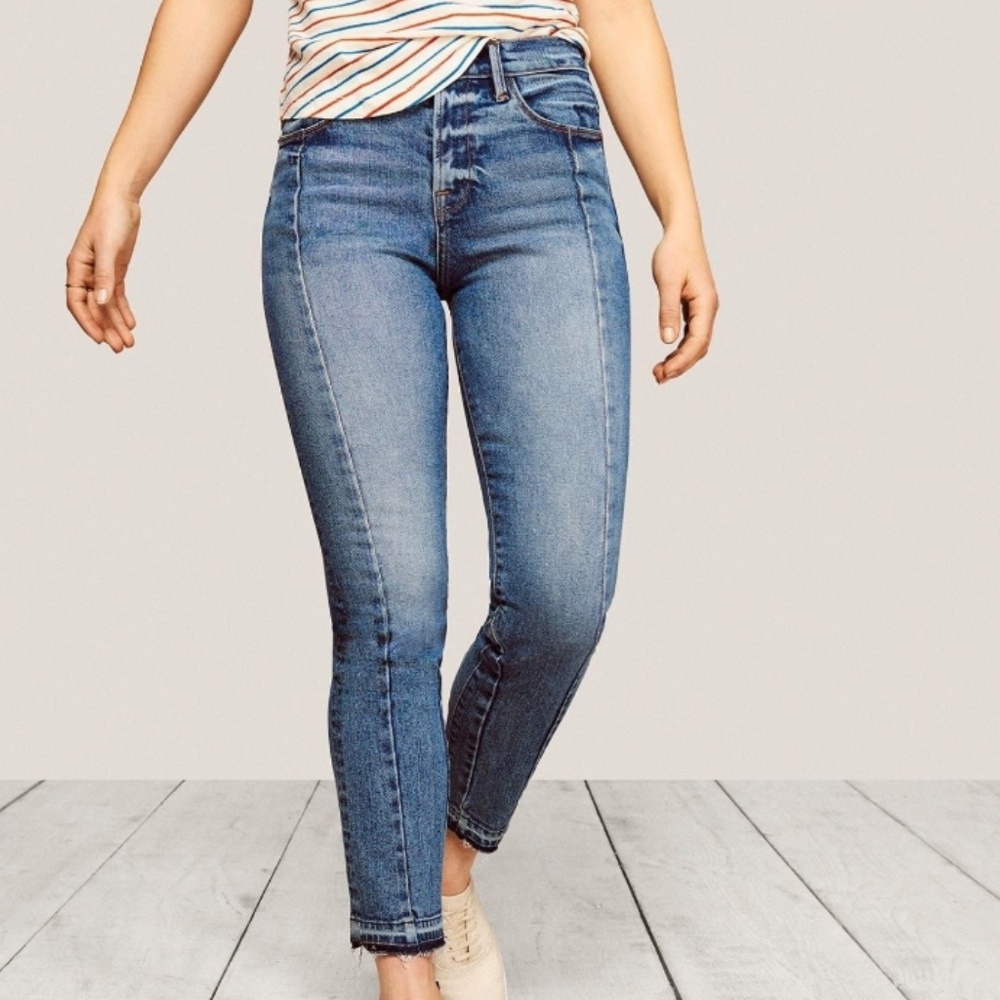 Warp + Weft Cigarette Jeans